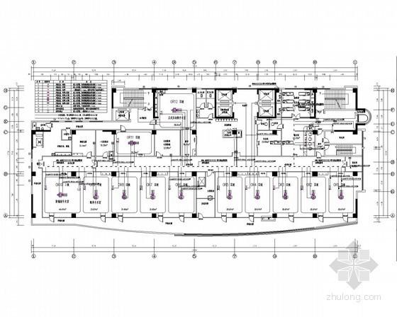[安徽] 大型医院病房楼智能化弱电系统工程电气施工图纸110张(2014年